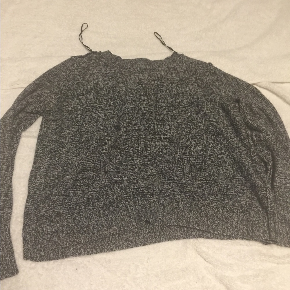 Black and White sweater